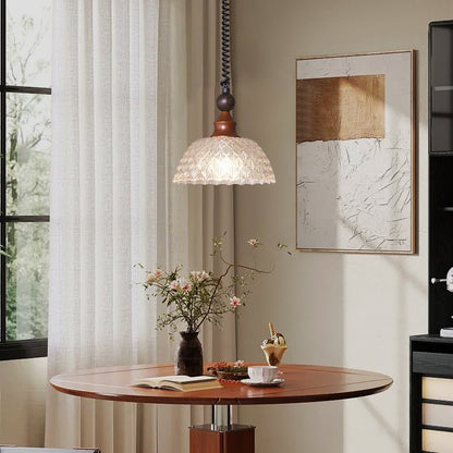 Colored Glass Pendant Light for Dining Room