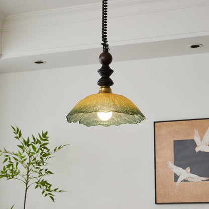 Colored Glass Pendant Light for Dining Room