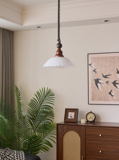 Colored Glass Pendant Light for Dining Room
