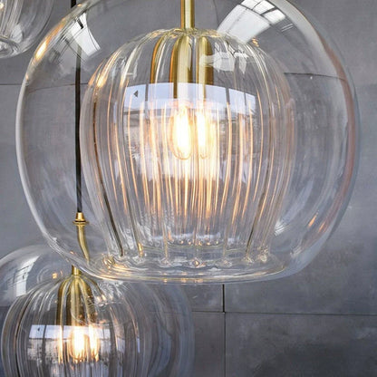 Nuvlight Nordic Glass Globe Pendant Light