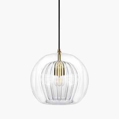  Nordic Glass Globe Pendant Light for Modern Interiors