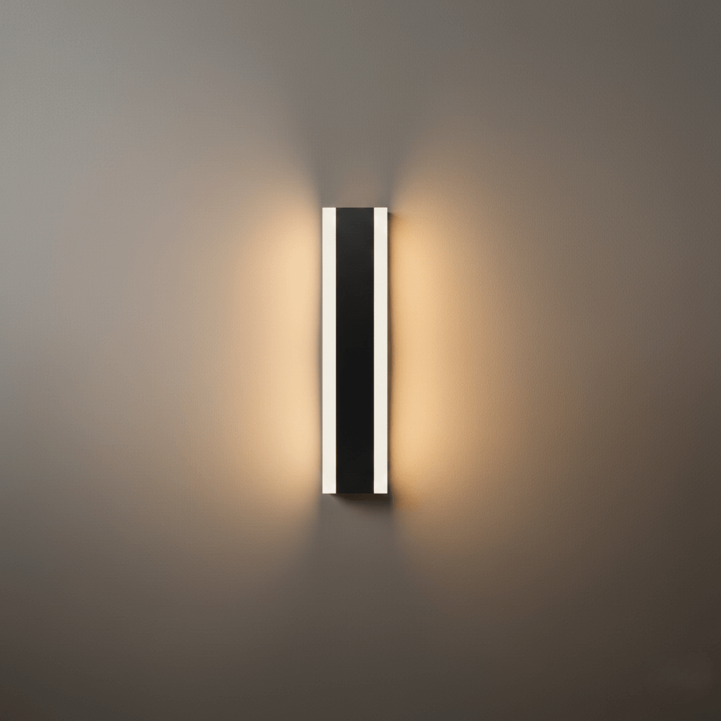 Arcato Modern Outdoor LED Wall Light with Sensor - in 8 Size for Outdoor