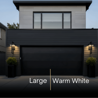 Arcato Minimalist Outdoor Wall Sconce - Waterproof Light in 3 Size for Outdoor