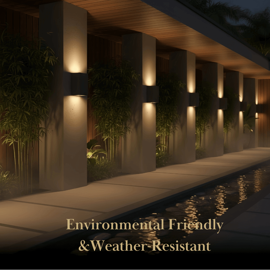 Arcato Minimalist Outdoor Wall Lamp-Waterproof for Outdoor/Exterwall