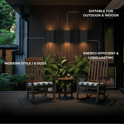 Arcato Minimalist Outdoor Wall Lamp-Waterproof for Outdoor/Exterwall