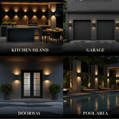 Arcato Minimalist Outdoor Wall Lamp-Waterproof for Outdoor/Exterwall