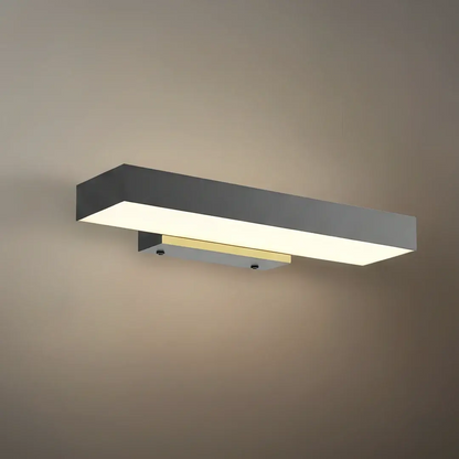 Arcato Minimalist Rectangle Black Wall Lamp-Waterproof for Outdoor