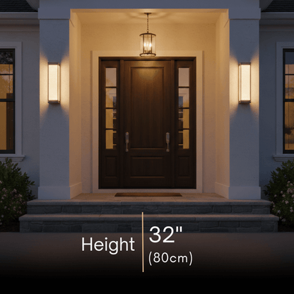 Arcato Modern Outdoor LED Wall Sconce Exterior Wall Lamp for Patio