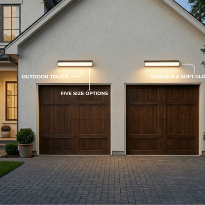 Arcato Minimalist Outdoor Wall Lamp - Light for Courtyard