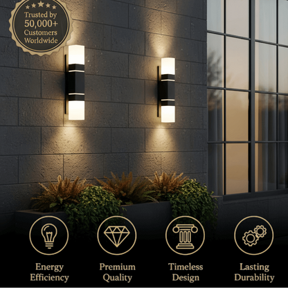 Arcato Minimalist Wall Sconce —— 2 Styles for Indoor/Outdoor Space