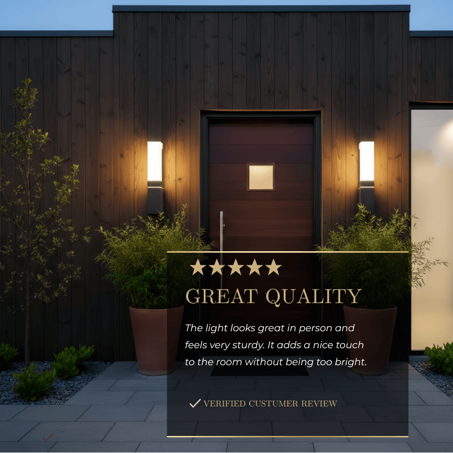 Arcato Minimalist Wall Sconce —— 2 Styles for Indoor/Outdoor Space