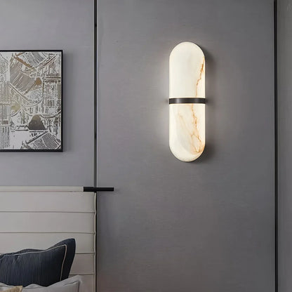 Pill Alabaster Wall Sconce