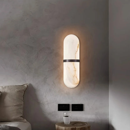 Pill Alabaster Wall Sconce