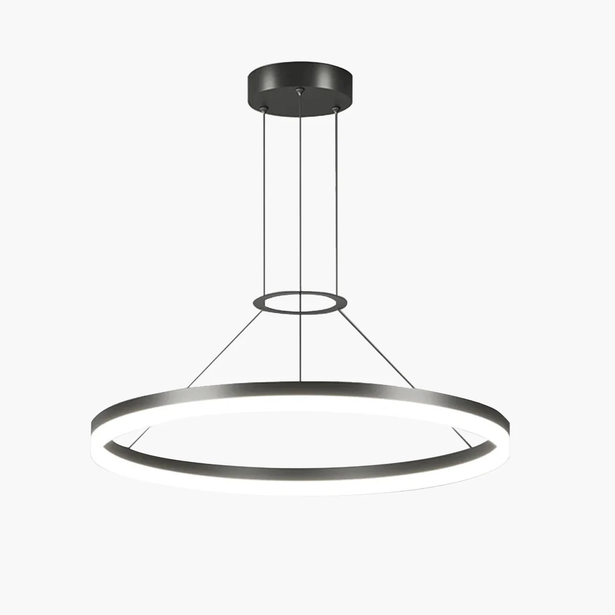Nuvlight Circular Led Pendant Light for Living Room Kitchen
