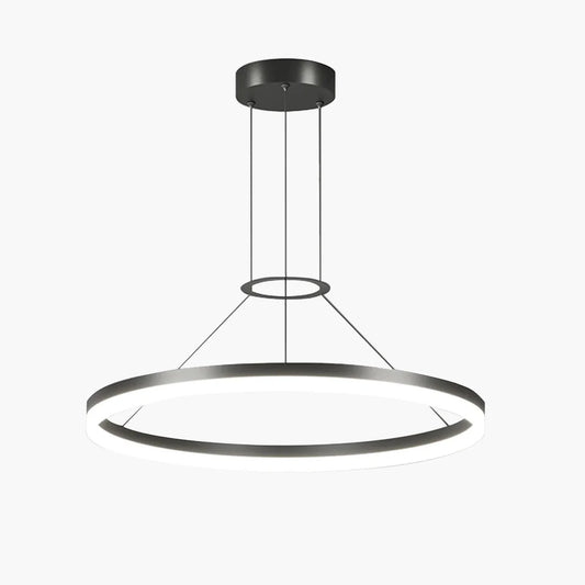 Nuvlight Circular Led Pendant Light for Living Room Kitchen