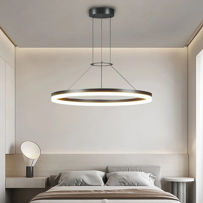 LED Ring Pendant Light for Living Room