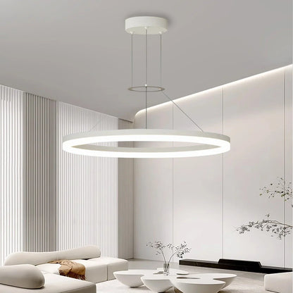LED Ring Pendant Light for Living Room
