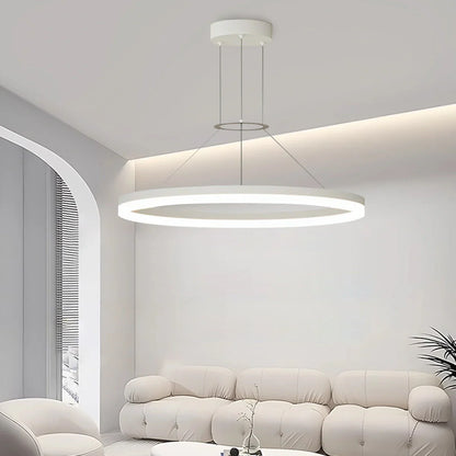 LED Ring Pendant Light for Living Room