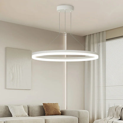 LED Ring Pendant Light for Living Room