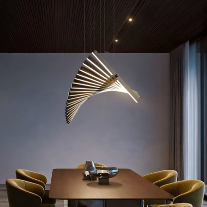 Sonata Linear LED Pendant Light | Modern Adjustable Chandelier