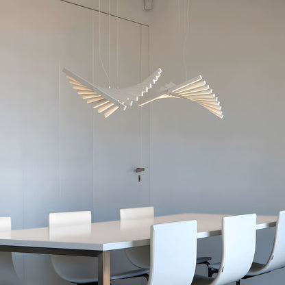 Sonata Linear LED Pendant Light | Modern Adjustable Chandelier
