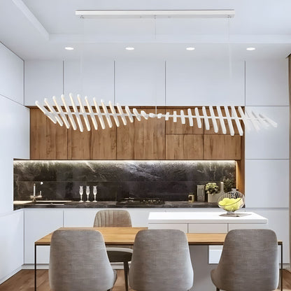 Sonata Linear LED Pendant Light | Modern Adjustable Chandelier