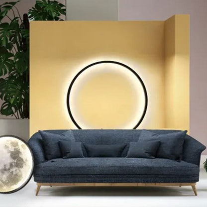 Solaris LED Minimalist Wall Lamp - Modern Circular Wall Light
