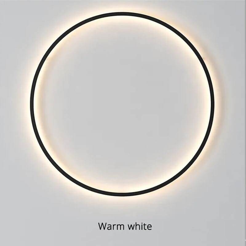 Solaris LED Minimalist Wall Lamp - Modern Circular Wall Light
