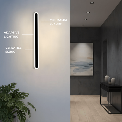 Arcato Modern Linear Outdoor Wall Lamp –  Sensor Light for Indoor/Outdoor