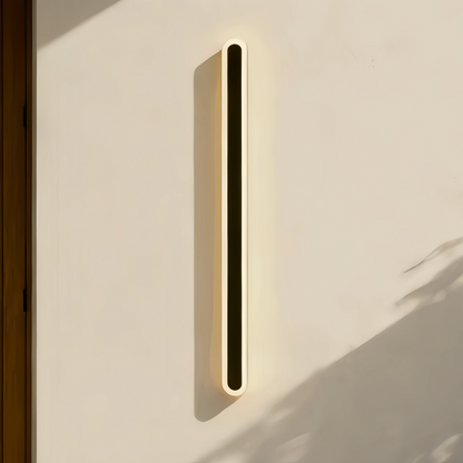 Nuvlight Modern Linear Outdoor Wall Lamp –  Sensor Light for Indoor/Outdoor