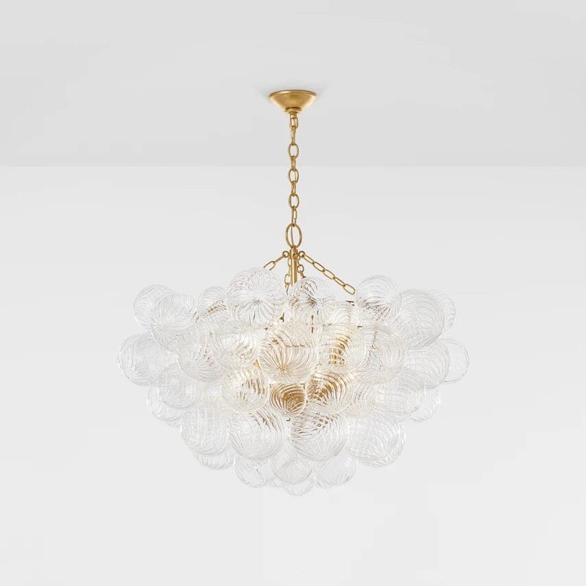 Hand-Blown Bubble Glass Pendant Light