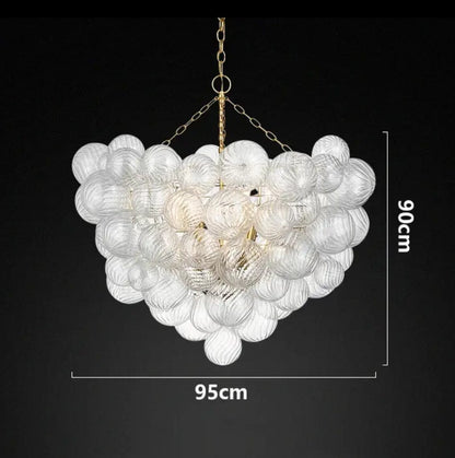 Nuvlight- 95cm 12 LED Bulbs Pendant