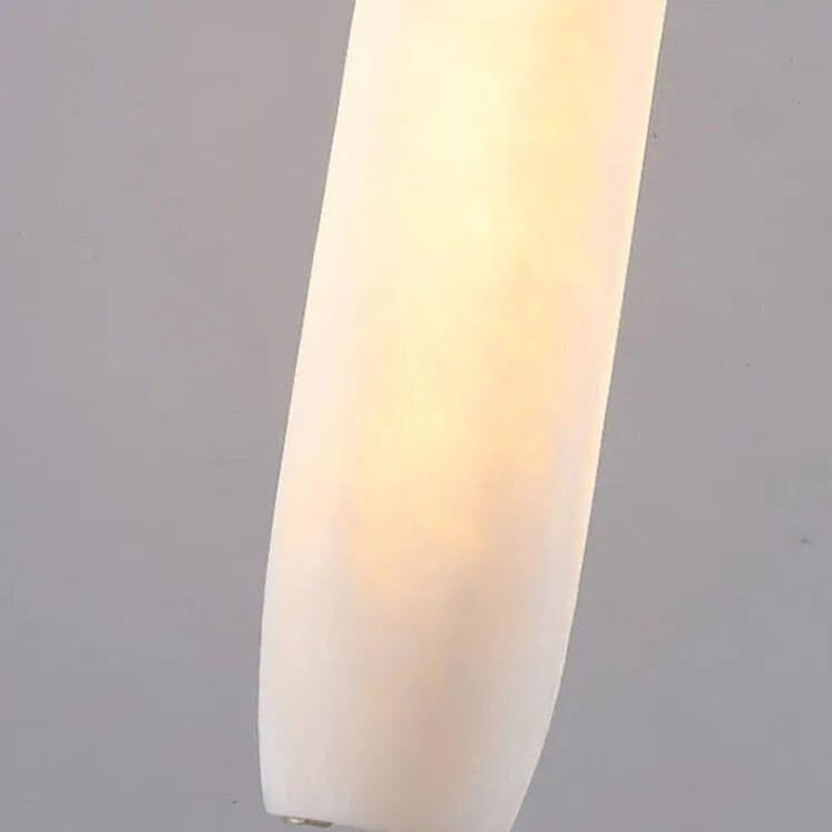 Natural Marble Wall Sconce – Modern Stone LED Wall Light