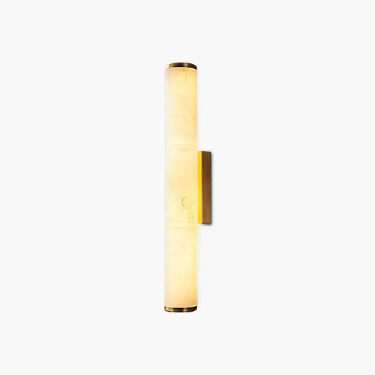 NuvlightModern Cylindrical Spanish Alabaster Wall Sconce