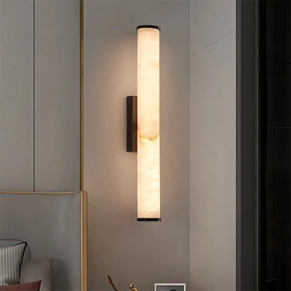 Alabaster Wall Sconce for Hallway and Bedroom