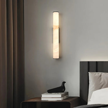 Alabaster Wall Sconce for Hallway and Bedroom