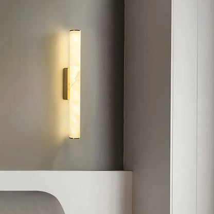 Alabaster Wall Sconce for Hallway and Bedroom