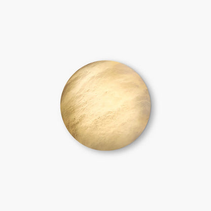 NuvlightModern Minimalist Circular Spanish Alabaster Wall Lamp