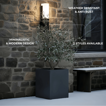 Arcato Minimalist Wall Sconce —— 2 Styles for Indoor/Outdoor Space