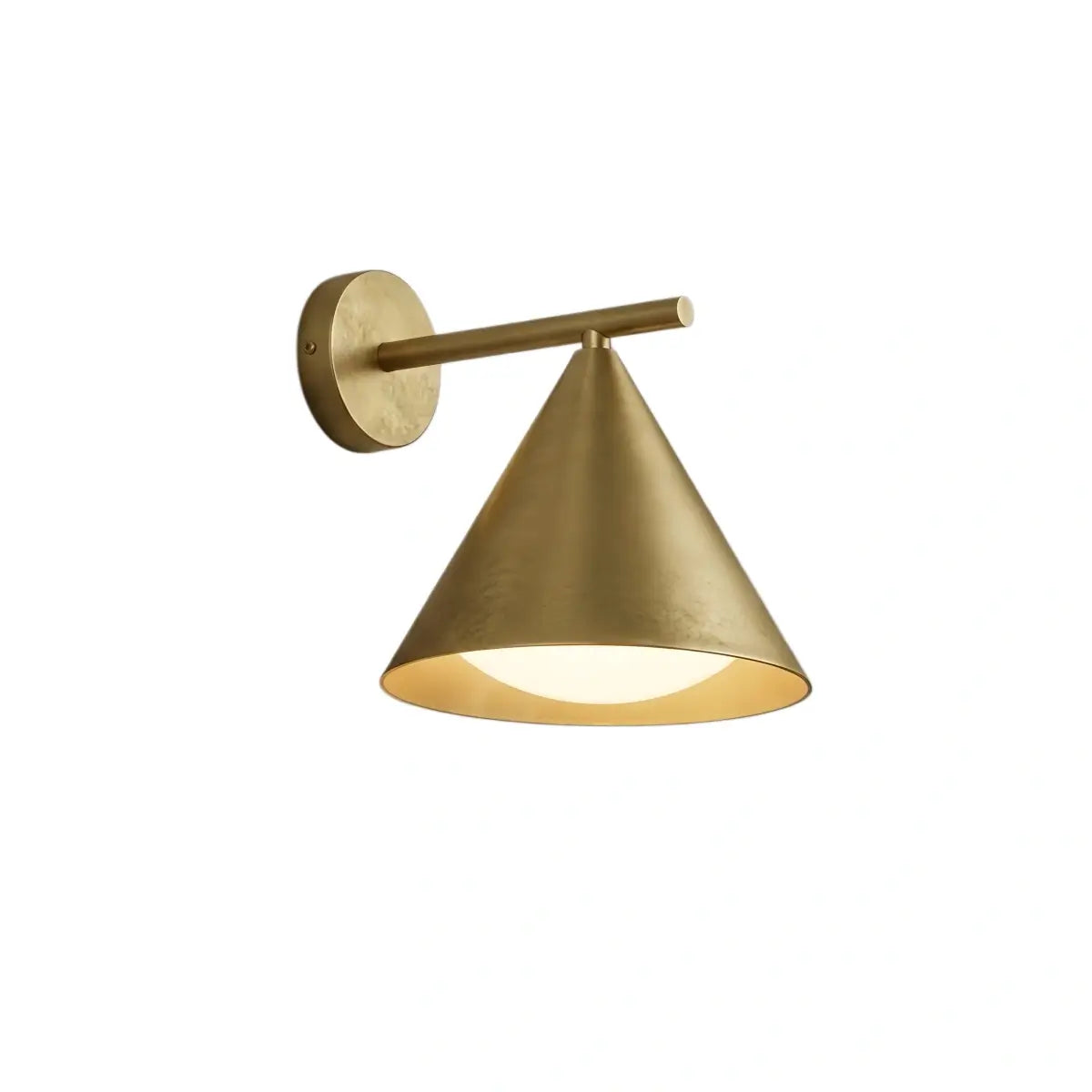 Irondale Minimalist Conical Outdoor Wall Lamp – Black Metal Light for Exterior Wall