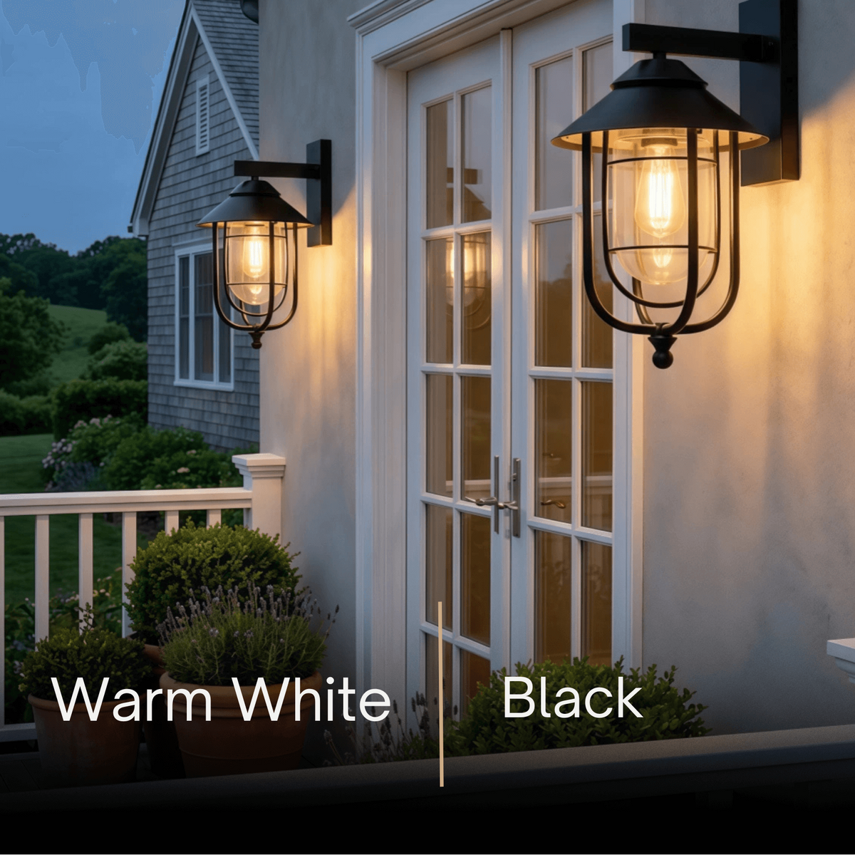 Irondale Industrial Outdoor Wall Lamp - Waterproof light for Garden