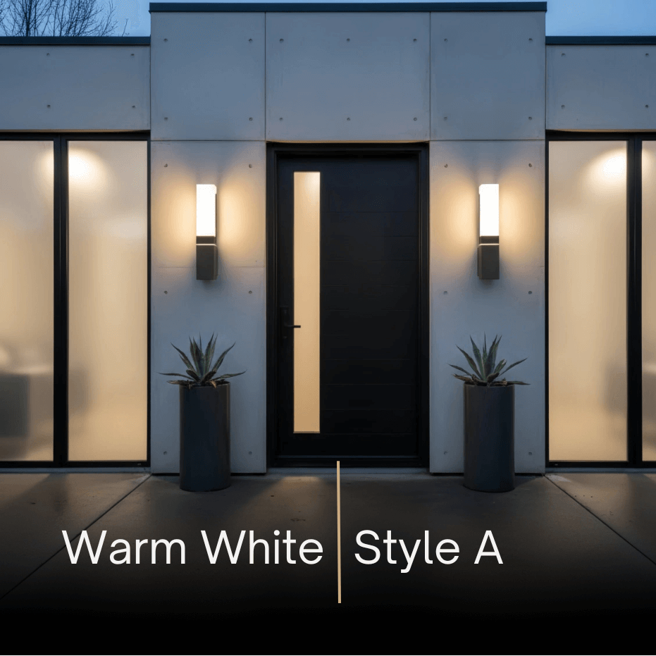 Arcato Minimalist Wall Sconce —— 2 Styles for Indoor/Outdoor Space