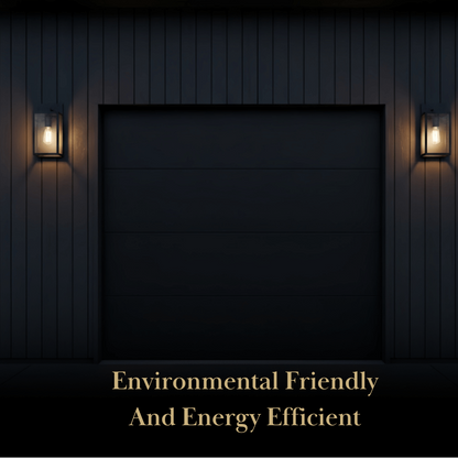 Arcato Modern Outdoor Wall Sconce – Black Stainless Steel with Clear Glass for Porch/Patio