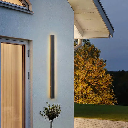 Arcato Minimalist Wall Lamp – Waterproof Linear for Outdoor