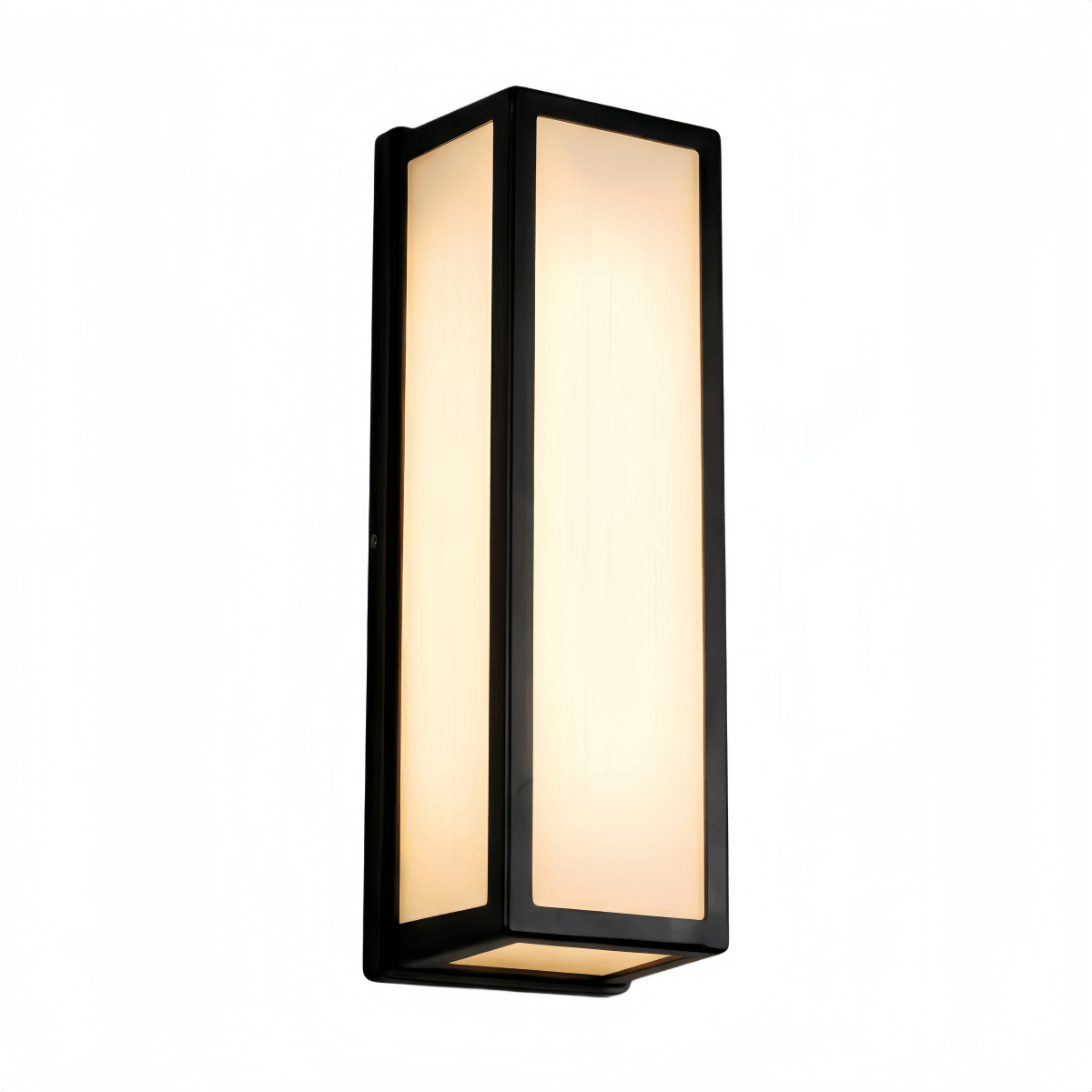 Nuvlight - Black Metal & Acrylic Rectangular Design for Garden