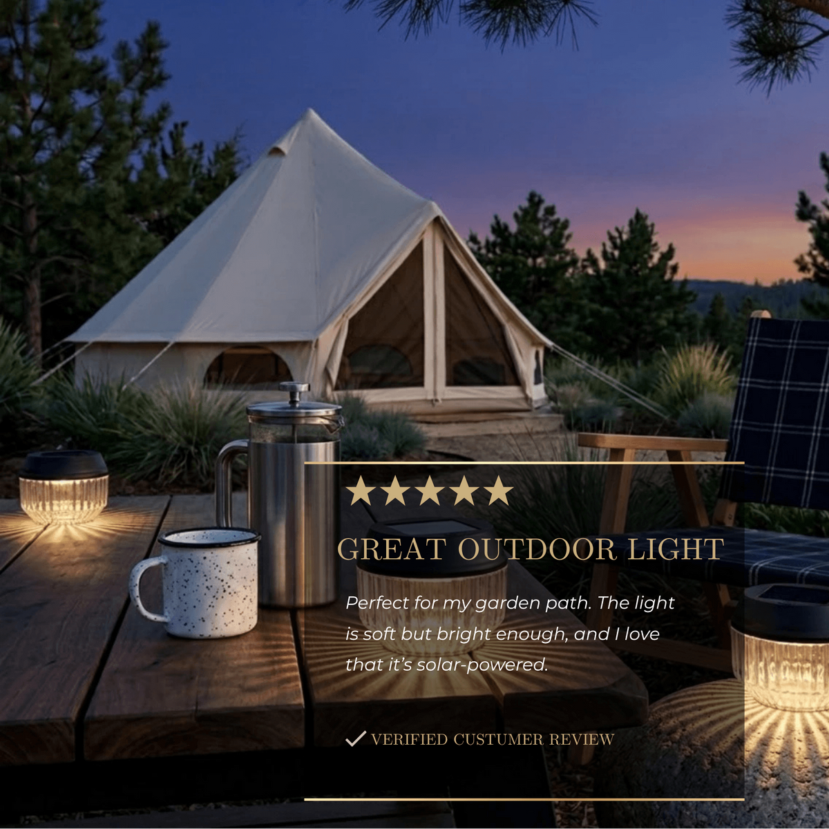 Irondale Modern Solar Pathway Lights - Black Acrylic Outdoor Lighting for Garden