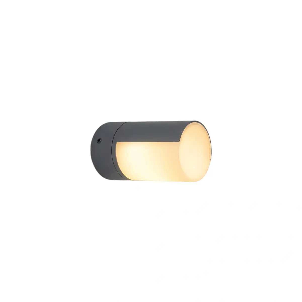 Irondale Modern Outdoor Wall Lamp - Black Metal Irregular Design for Exterior Wall