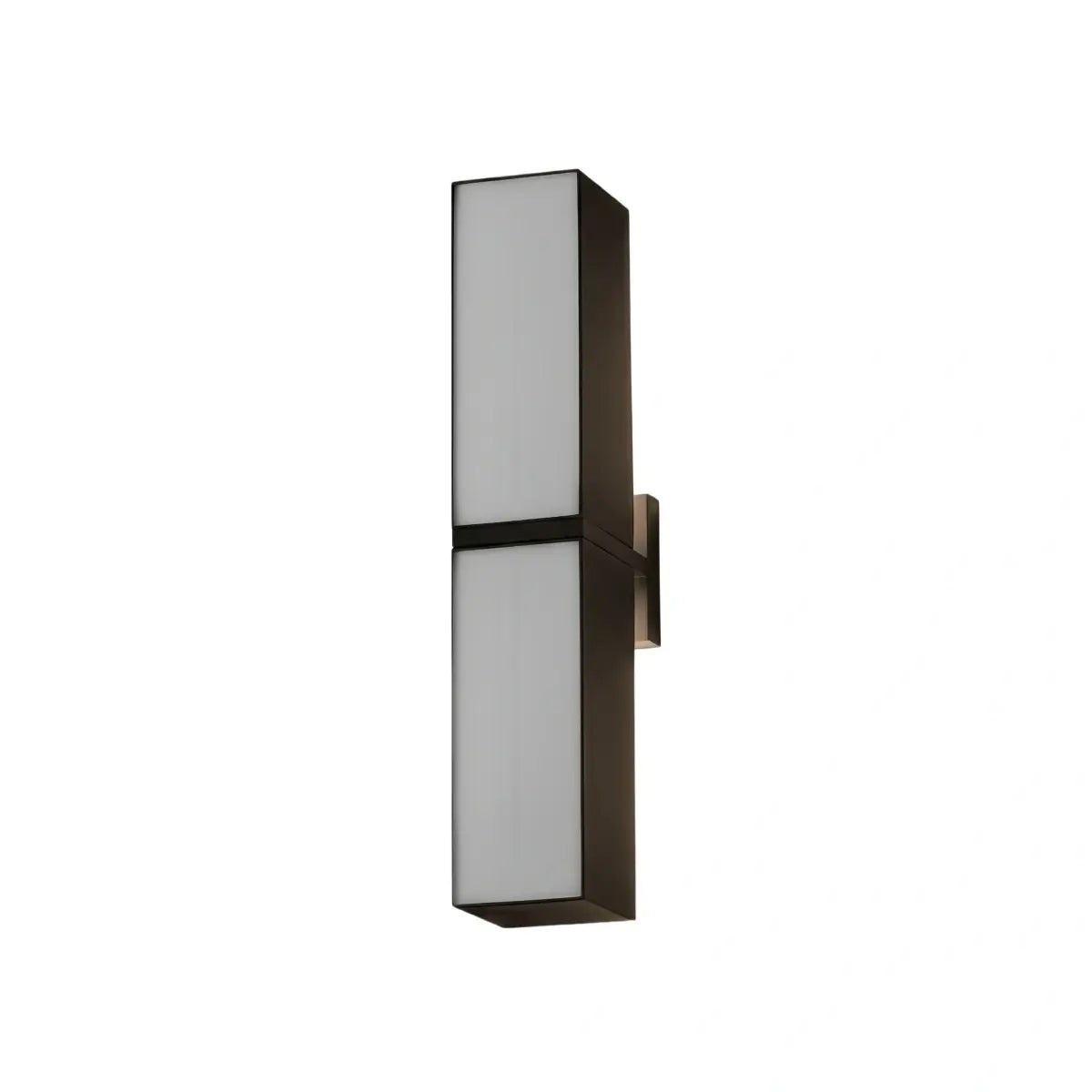 Irondale Modern Outdoor Wall Lamp - Black Metal Irregular Design for Exterior Wall