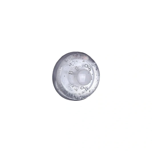 Nuvlight - Clear Glass & Metal Round Design for Garden