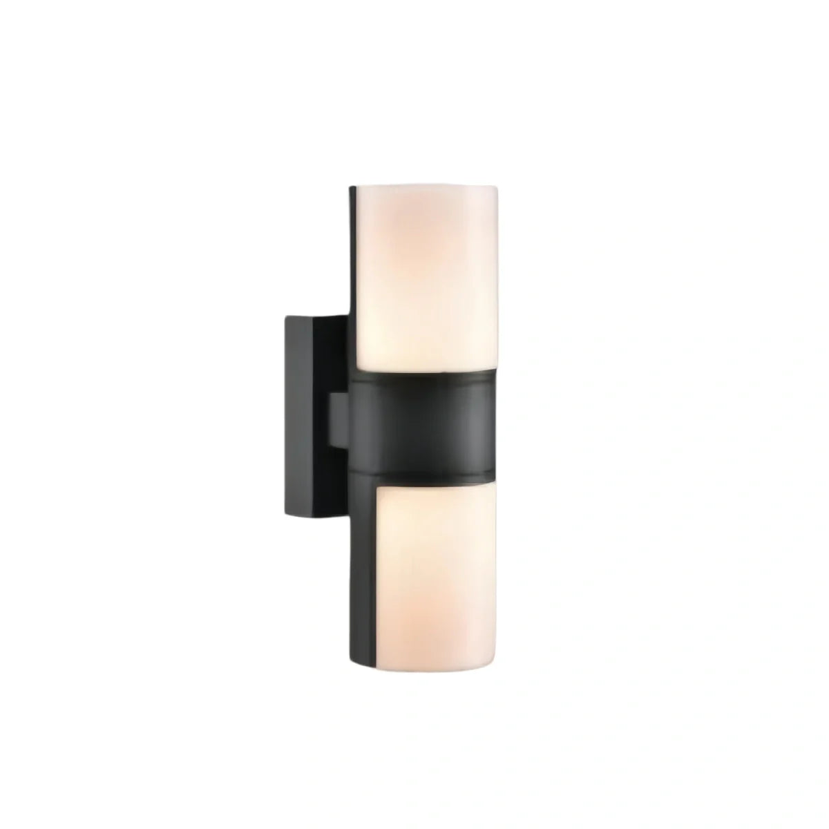 Nuvlight - Black Metal & Acrylic Cylinder Garden